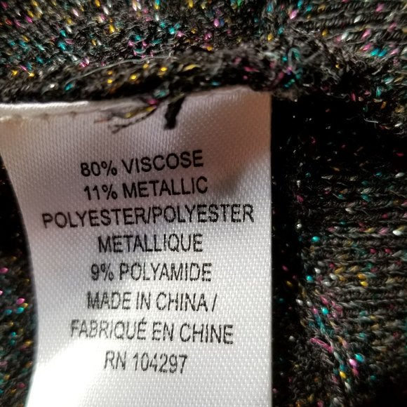 MILLY Italian Shimmer Metallic Cutout Sweater - Picture 16 of 16